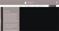 Desktop Screenshot of oldweirlodge.com